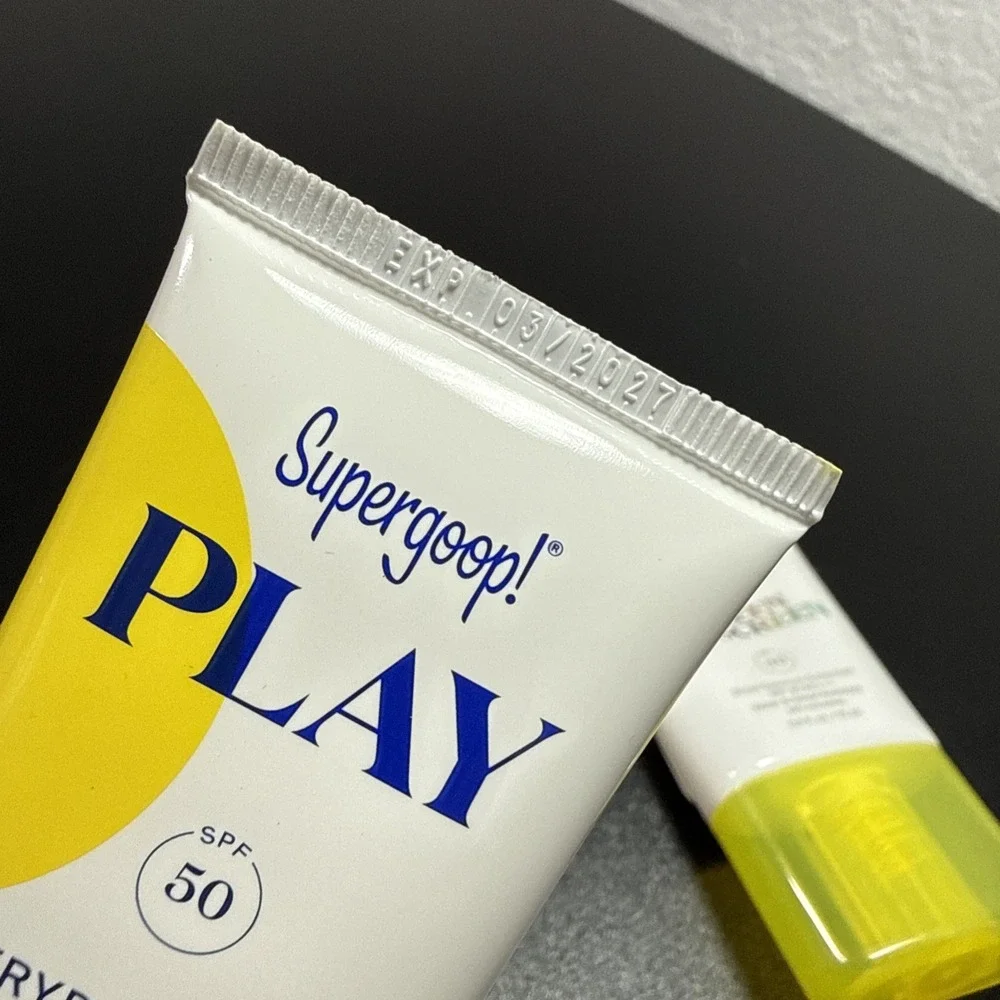 Supergoop Daily SPF Starter Set 3pc. Travel Size Exp: 03/2026 - 05/2027